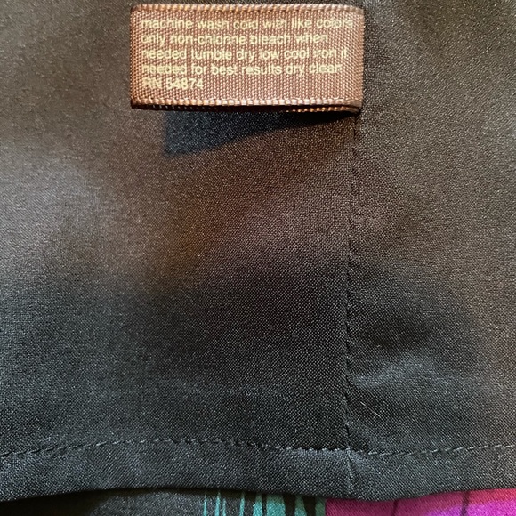 The Limited colorful halter dress, size 4 - Picture 11 of 12